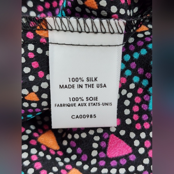 Nanette Lepore silk peplum tank top blouse 10 - Picture 8 of 8